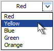Windows XP option menu